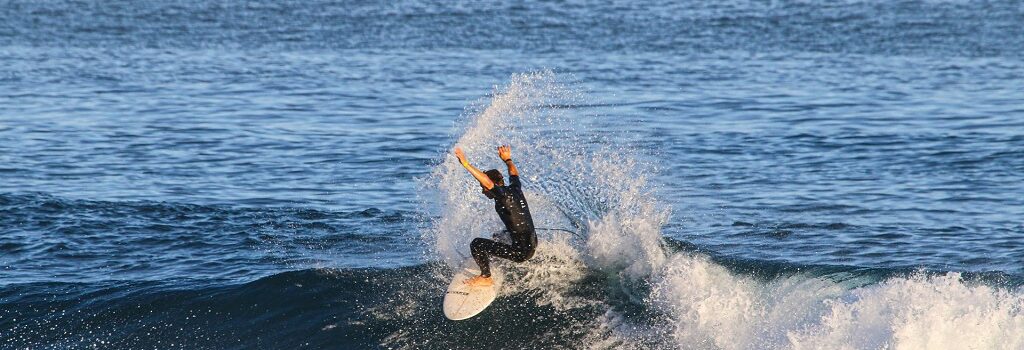 What is the hardest part of learning to surf