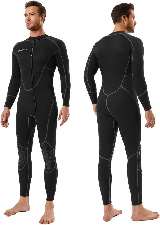 Seaskin Mens 3mm Shorty Wetsuit Womens