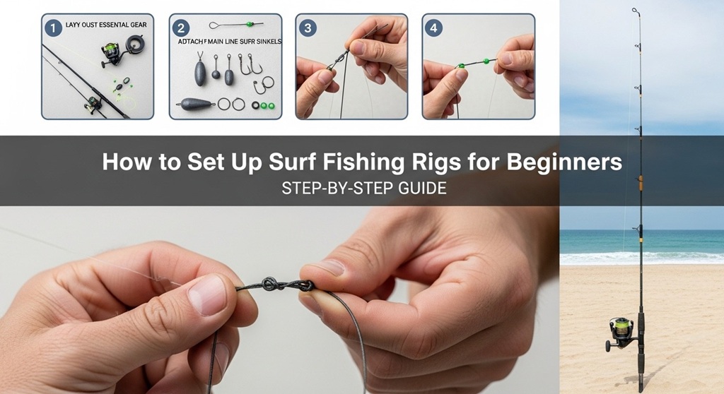 How to Set Up Surf Fishing Rigs for Beginners - The Surfing Village