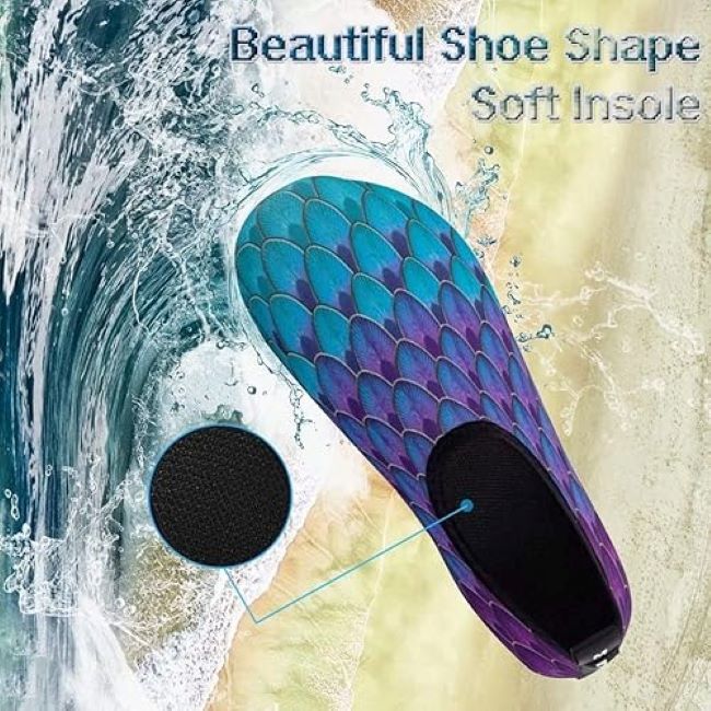 YALOX outdoor aqua socks quick-dry water shoes for swimming, yoga, and surf activities