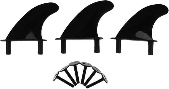 Santa Barbara Surfing Soft Surfboard Fins Set
