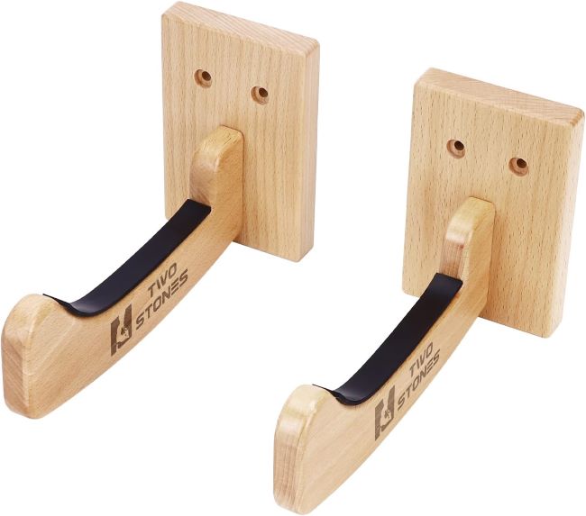 TWO STONES wall surfboard rack for shortboard, skimboard, and longboard indoor or outdoor storage