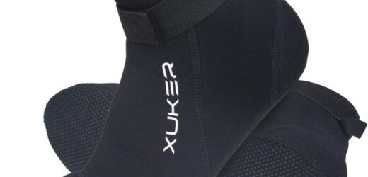 XUKER 3mm Neoprene Water Socks for swimming and snorkeling